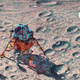 Image for article titled The Fourth Man To Walk On the Moon Also Paints Beautiful Space Art